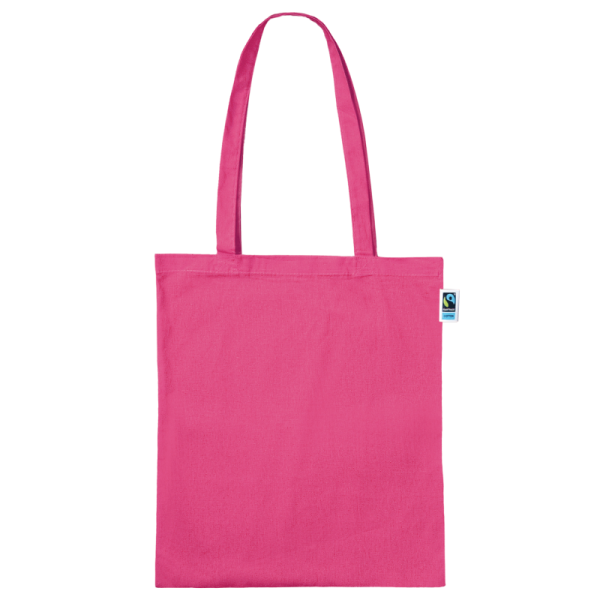 Bolsa de algodón FAIRTRADE 140 g/m2, promocional. Bolsa de algodón personalizada. 38 x 42 cm
