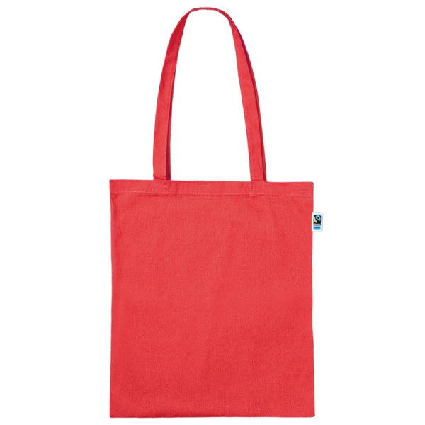 Sac coton FAIRTRADE 140 gr/m2 publicitaire. Tote bag coton personnalisé. 38 x 42 cm 