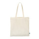 Bolsa de fuelle de algodón blanco roto 33x33 350gr impresa en Francia por Sacpub