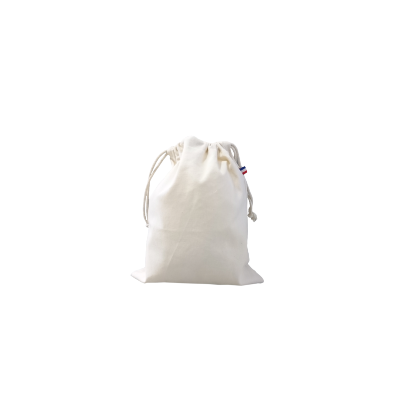 Pochon français JUNE M en coton 25x30 cm - 250gr Pochon français JUNE M en coton 25x30 cm - 250gr