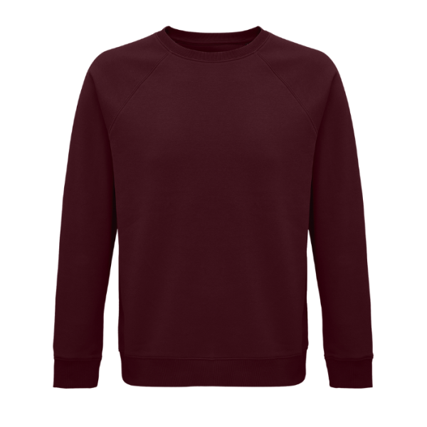 Sudadera espacial unisex de cuello redondo
