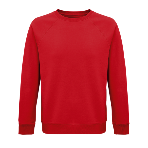 Sudadera espacial unisex de cuello redondo