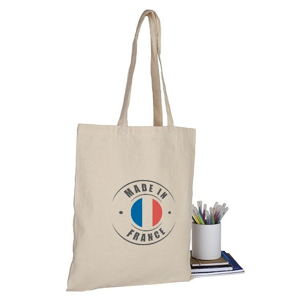 Tote bag à personnaliser Impression logo en 1 couleur