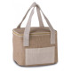 Sac isotherme jute  petit modèle personnalisation france par sacpub
