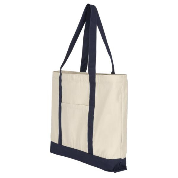 Bolsa de lona de algodón personalizada con asas largas by sac pub
