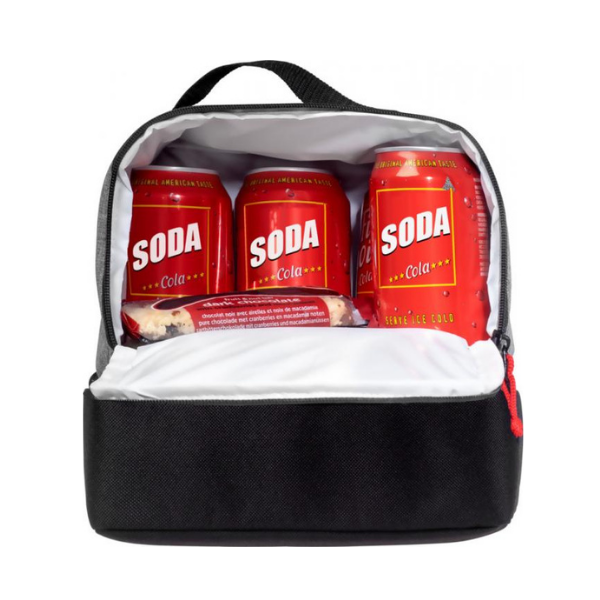 Bolsa nevera CUBE, personalizada en Francia. Descuentos por cantidad