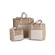 Bolsa nevera de yute modelo mediano customisation france by sacpub