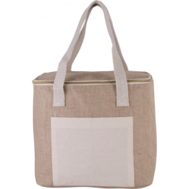Bolsa nevera de yute modelo mediano customisation france by sacpub