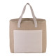 Sac isotherme jute grand modèle personnalisation france par sacpub
