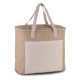 Sac isotherme jute grand modèle personnalisation france par sacpub
