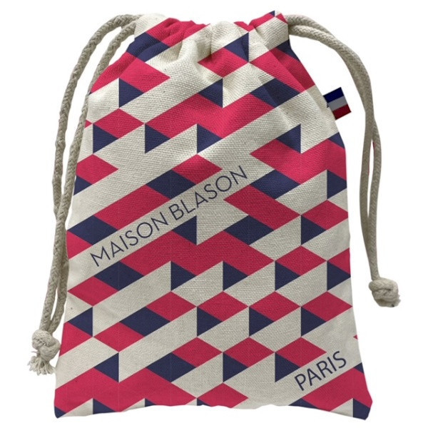 JULES S BIO Bolsa de algodón con estampado integral - Francia