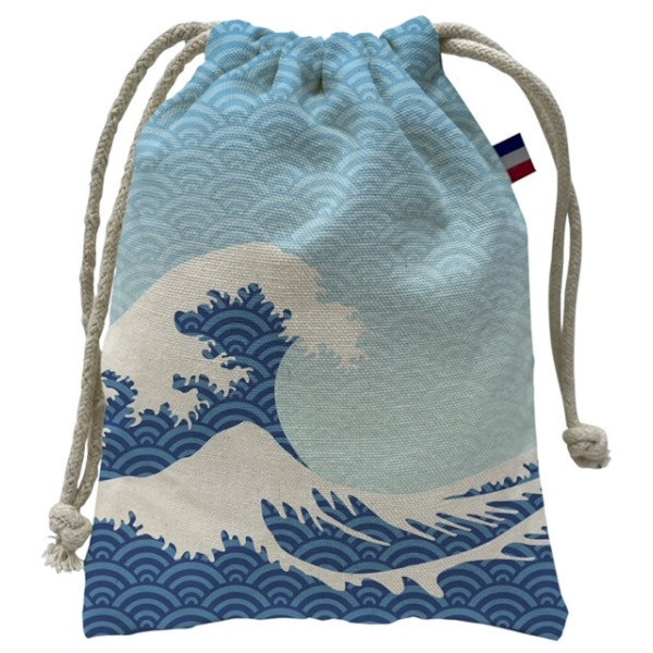 JULES S BIO Bolsa de algodón con estampado integral - Francia