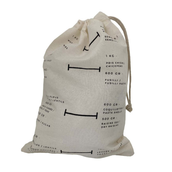 Bolsa graduada de algodón personalizable - Francia