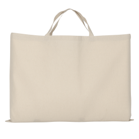 Sac coton écru Anses courtes 70x50 cm personnalisé en France