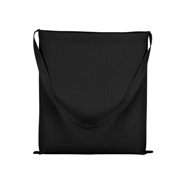 Bolsa de algodón negro Anse-longue-unique-customisation-france-by-sacpub