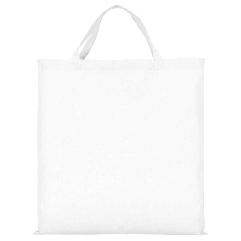 Sac coton Anses courtes 50x50 cm - 140gr